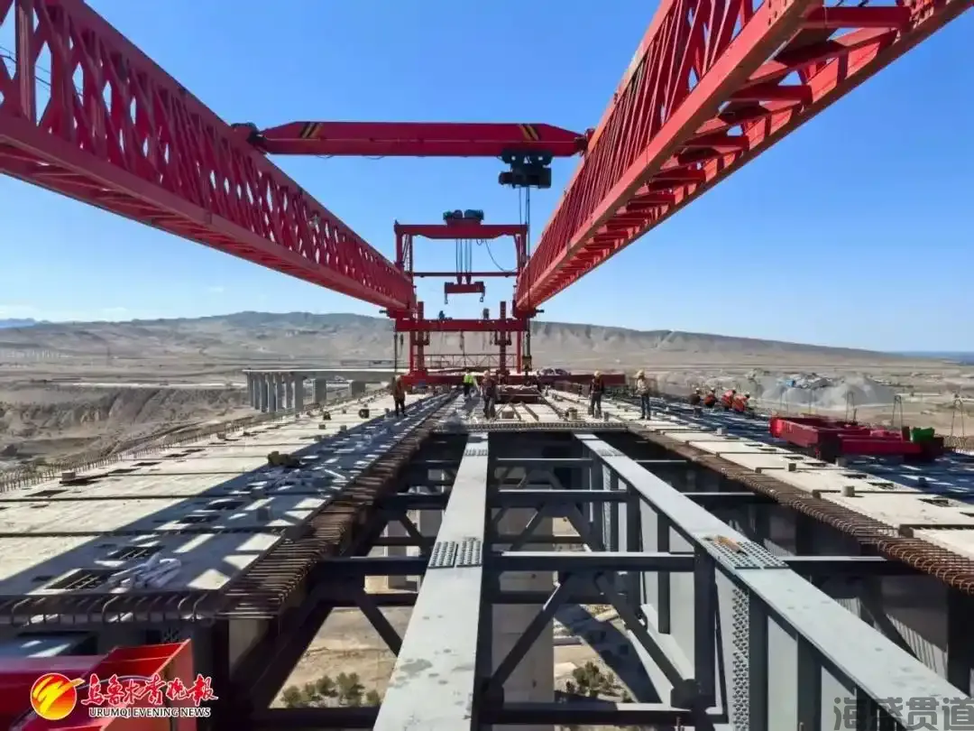 烏魯木齊交通迎來重大飛躍：頭屯河連接線特大橋貫通