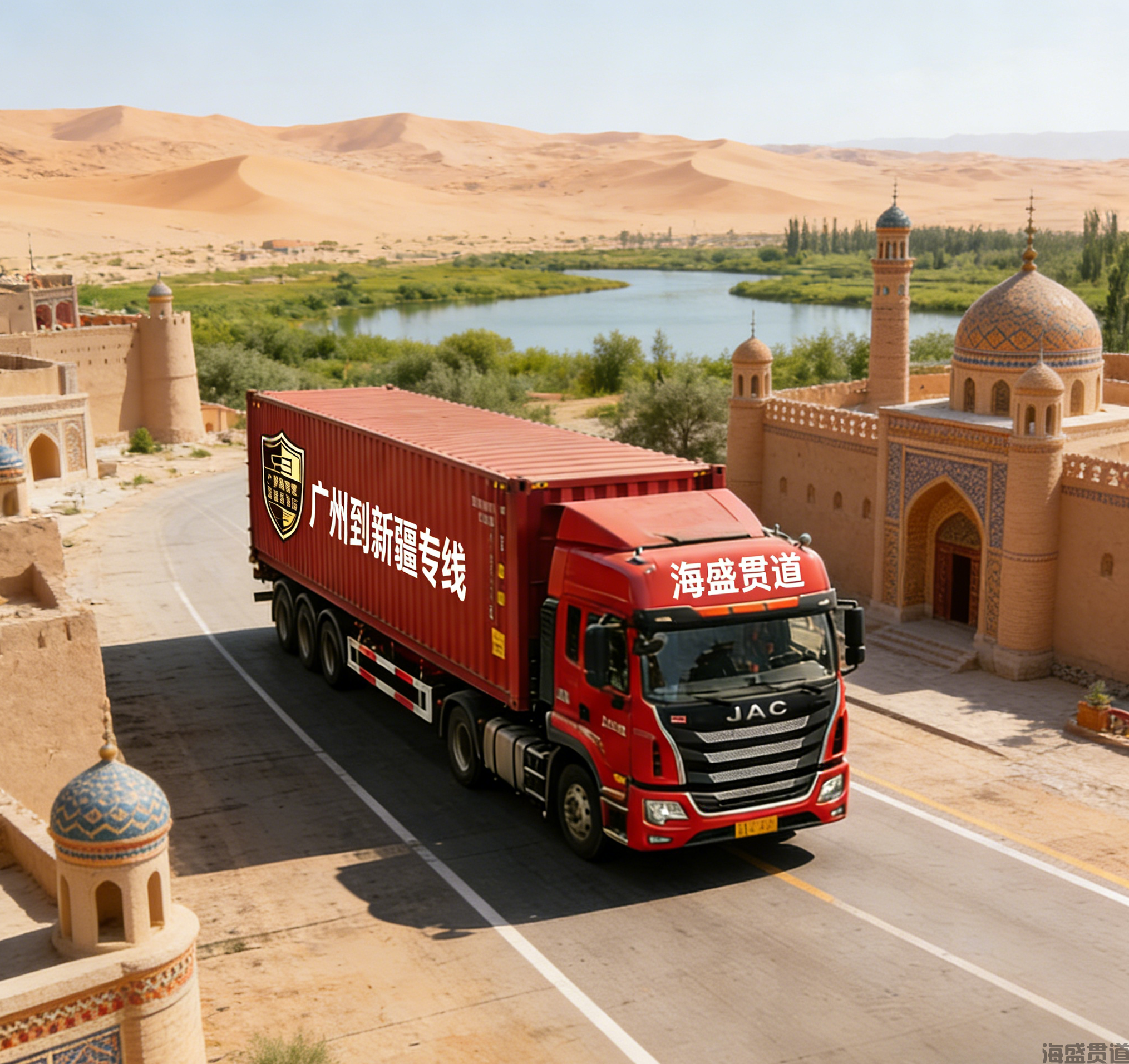 廣州至烏魯木齊物流專線從“批量壓貨”到“跨境云倉(cāng)”，4100
